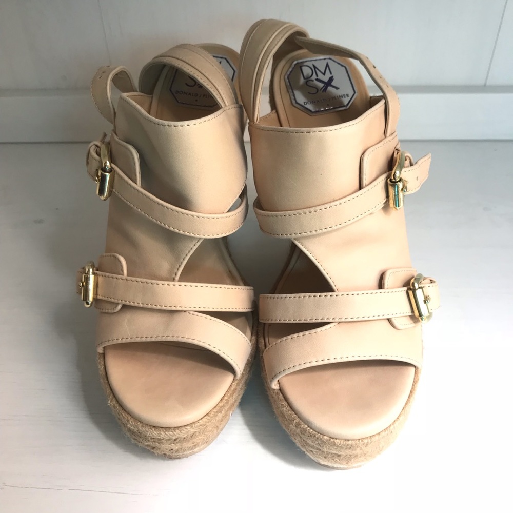 Donald J. Pliner wedge heels